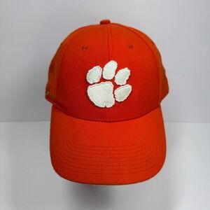 Clemson Tigers Hat Nike Dri-FIT Legacy91 Cap Orange Embroidered Sz M/L‎